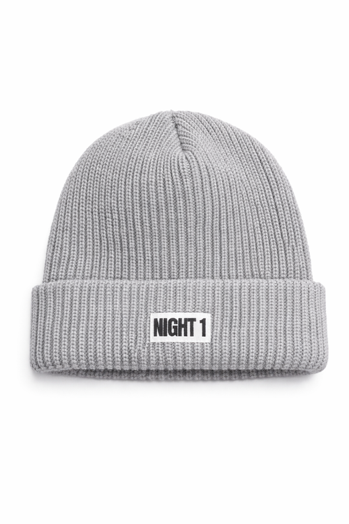 NIGHT 1 Toque - Grey & Black